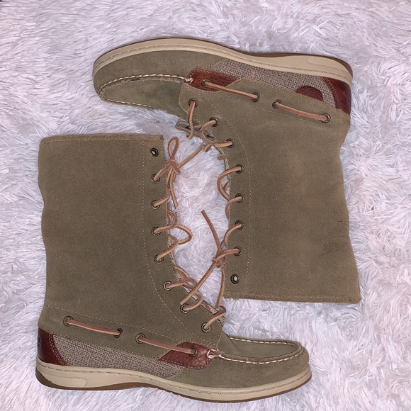 🤎WOMEN’S SPERRY TOP SIDER HIKERFISH LACE UP BOOTS🤎 - Picture 12 of 14